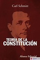 TEORIA DE LA CONSTITUCION - CARL SCHMITT - 9788420654799