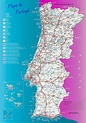 Mapa De Portugal Completo | Mapa