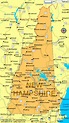 New Hampshire Map | Infoplease