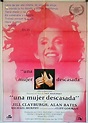 "MUJER DESCASADA, UNA" MOVIE POSTER - "AN UNMARRIED WOMAN" MOVIE POSTER