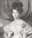 Prinzessin Auguste von Preußen. - Porträt. - Franz Krüger. - "Auguste ...