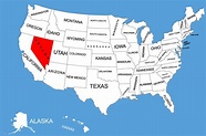 Map Of Usa Nevada – Topographic Map of Usa with States