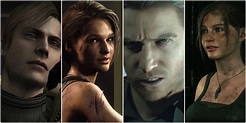 Every Playable Character In The Mainline Resident Evil Games, Ranked