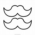 Dibujo De Bigotes Para Colorear - Ultra Coloring Pages