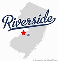 Map of Riverside, NJ, New Jersey