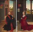 ab. 1455 Petrus Christus - Portraits of a Male and...