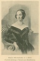 Maria Wodzińska w r. 1840 Z portretu malowanego w Warszawie przez ...