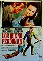 "LOS QUE NO PERDONAN" MOVIE POSTER - "THE UNFORGIVEN RES" MOVIE POSTER