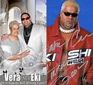 Rikishi with his mom and brother | Wrestler, Coat, Fashion