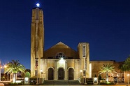 St. Nicholas Greek Orthodox Cathedral at Blue Hour, Tarpon Springs ...