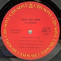 AL JOHNSON / Back For More (LP) / Columbia | WAXPEND RECORDS