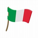 bandera de italia, estilo de dibujos animados 14384644 Vector en Vecteezy