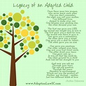 Legacy of an Adopted Child poem Adopt Poem, Adoption Quote, Adoptive ...