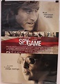 Cartel original cine. spy game, juego de espias - Vendido en Subasta ...