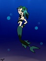 Gwen the abyss mermaid - Total Drama Island Fan Art (30591460) - Fanpop