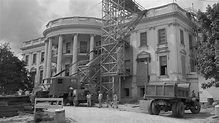 A Timeline Of Construction On The White House