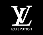 Louis Vuitton Brand Logo With Name White Symbol Design Clothes Fashion ...