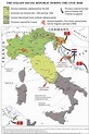 Map of the Italian Social Republic (1943–1945). Its territory was the ...