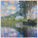 Poplars on the Banks of the River Epte Claude Monet Hand Painted Oil ...