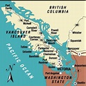 Mapa de Vancouver | Vancouver island canada, Victoria canada, Vancouver ...