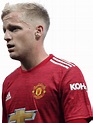 Donny van de Beek Manchester United football render - FootyRenders