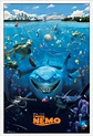 Disney Pixar Finding Nemo - Cast Wall Poster, 22.375" x 34", Framed ...