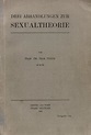 Drei Abhandlungen zur Sexualtheorie by FREUD, Sigmund: Very Good Soft ...