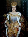 Captivating Portrait: Jadwiga of Poland by Aleksander Augustynowicz