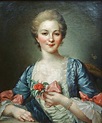 Portrait de Melle Marguerite Catherine Hainault, favorite du roi Louis ...