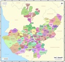 Mapa de municipios de Jalisco | DESCARGAR MAPAS