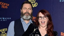 Nick Offerman Is Actually Quite A Bit Younger Than Wife Megan Mullally