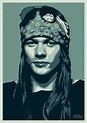 AXL ROSE by UCArts on deviantART | Rosas pintadas, Retratos, Carteles ...