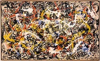 Jackson Pollock, Convergence (1952) : r/museum