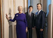 Koningin Margrethe poseert met zoon en kleinzoon voor verjaardag - Vorsten