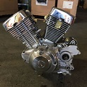 250cc V-Twin motorcycle engine