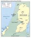 Gaza And The West Bank Map