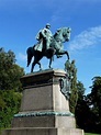 Equestrian statue of Herzog Ernst II in Coburg Germany
