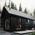 Random Inspiration 389 in 2020 | Black house exterior, Metal building ...