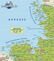 Karte von Nordseeküste (Region in Deutschland) | Welt-Atlas.de