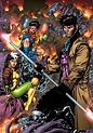 Jubilee, Rouge & Gambit by Jim Lee | Comics, Rogue gambit, Marvel ...