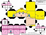 Princess Peach Cubeecraft by RiffshePete on deviantART | Mario bros ...