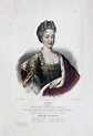 Porträt Charlotte Christine von Braunsch - P.F. Borel als Kunstdruck ...