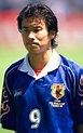 Masashi Nakayama of Japan at the 1998 World Cup Finals.