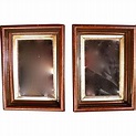 Rare Pair of Small Antique Victorian Shadow Box Frame Mirrors from ...