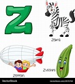 Z alphabet Royalty Free Vector Image - VectorStock