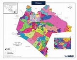 Mapa del Estado de Chiapas con Municipios >> Mapas para Descargar e ...
