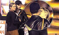 Dianna Agron and ex-boyfriend Sebastian Stan smooch in the street after ...