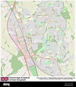 Mapa De Stevenage Fotos e Imágenes de stock - Alamy