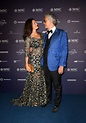 Dazzling in white! Andrea Bocelli poses in rare snap with stunning wife ...