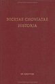 Nicetae Choniatae Historia by Nicetas Choniates | Open Library